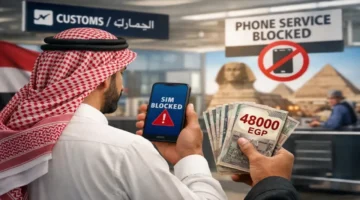 فاتورة بـ 48 ألف جنيه.. صدمة سائح سعودي من تكلفة تشغيل هاتفه في مصر